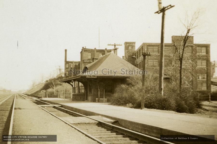 Postcard: Boston & Albany Railroad Station, Faneuil, Massachusetts